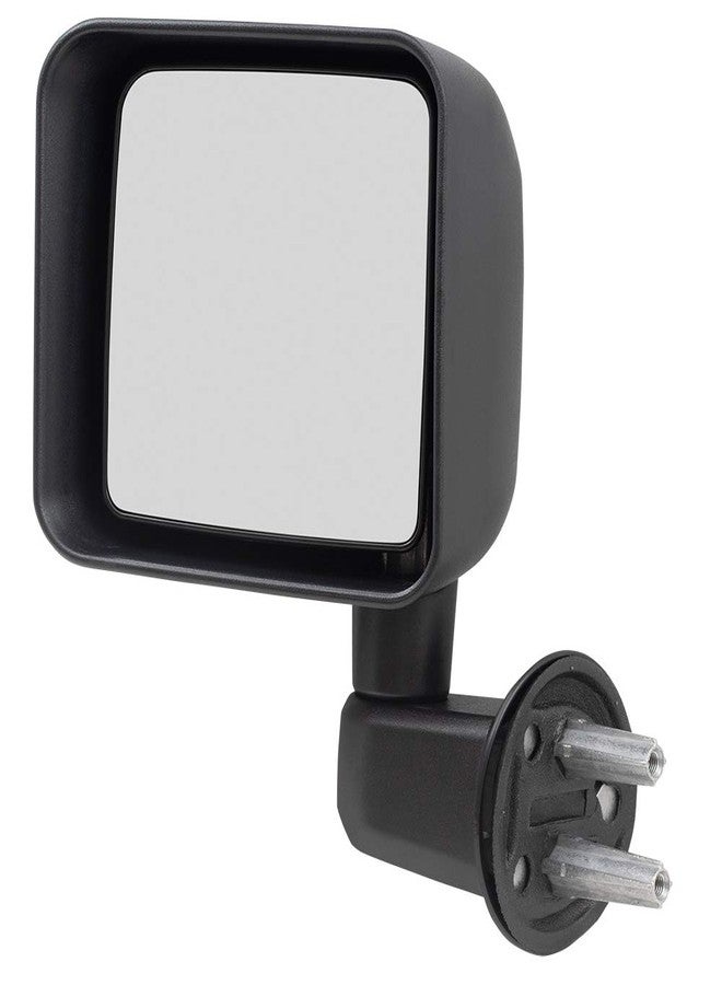 بروك مرآة يدوية لسيارة جيب رانجلر موديلات 2007-2017، وجيب رانجلر JK موديل 2018، رقم القطعة 55077967AF، يسار، CH1320271 - Image 2